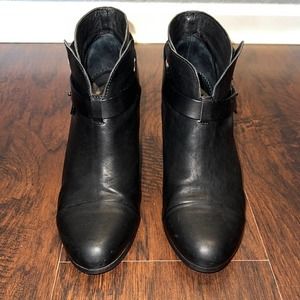 Rag & Bone
Harrow Leather Ankle Boots, Black - Size 41